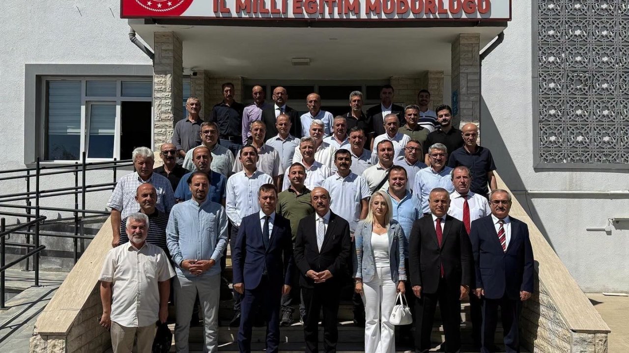 Erzincan’da ilkokul müdürleriyle yeni eğitim öğretim yılı toplantısı yapıldı