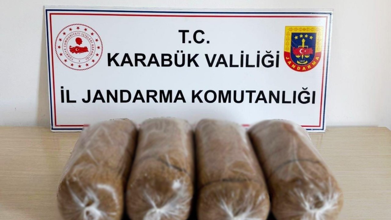 Karabük’te uyuşturucu ve kaçak tütün operasyonu