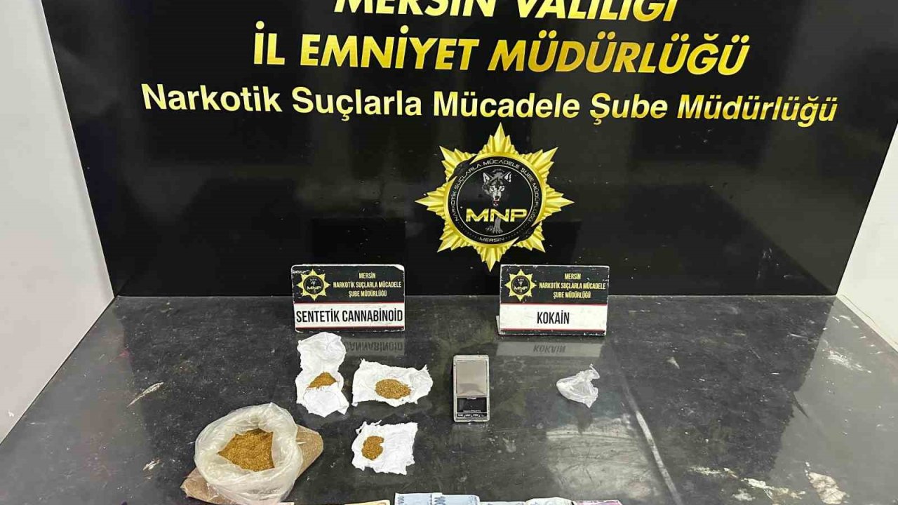 Mersin’de torbacılara yönelik operasyonda 3 şüpheli tutuklandı