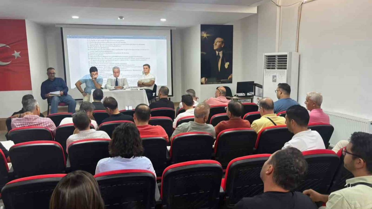 Köşk’te okul müdürleri yeni eğitim yılı için toplandı