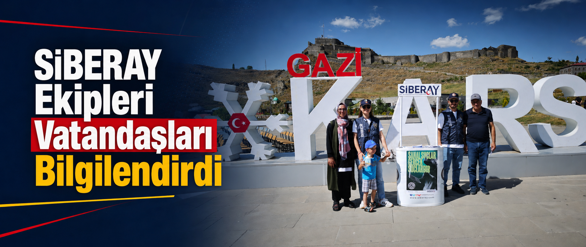Kars’ta Vatandaşlara Siber Güvenlik Bilgilendirmesi