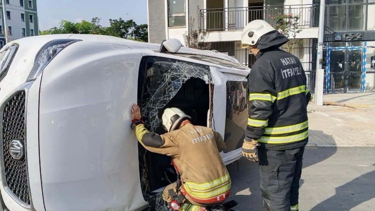 İskenderun’da trafik kazası: 2 yaralı