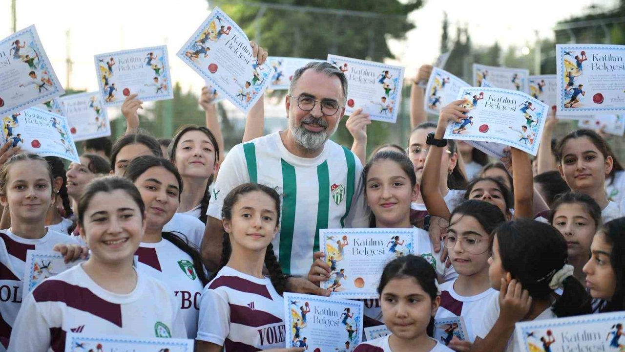 Kestel Belediyesi’nin Yaz Spor Okullarında görkemli final