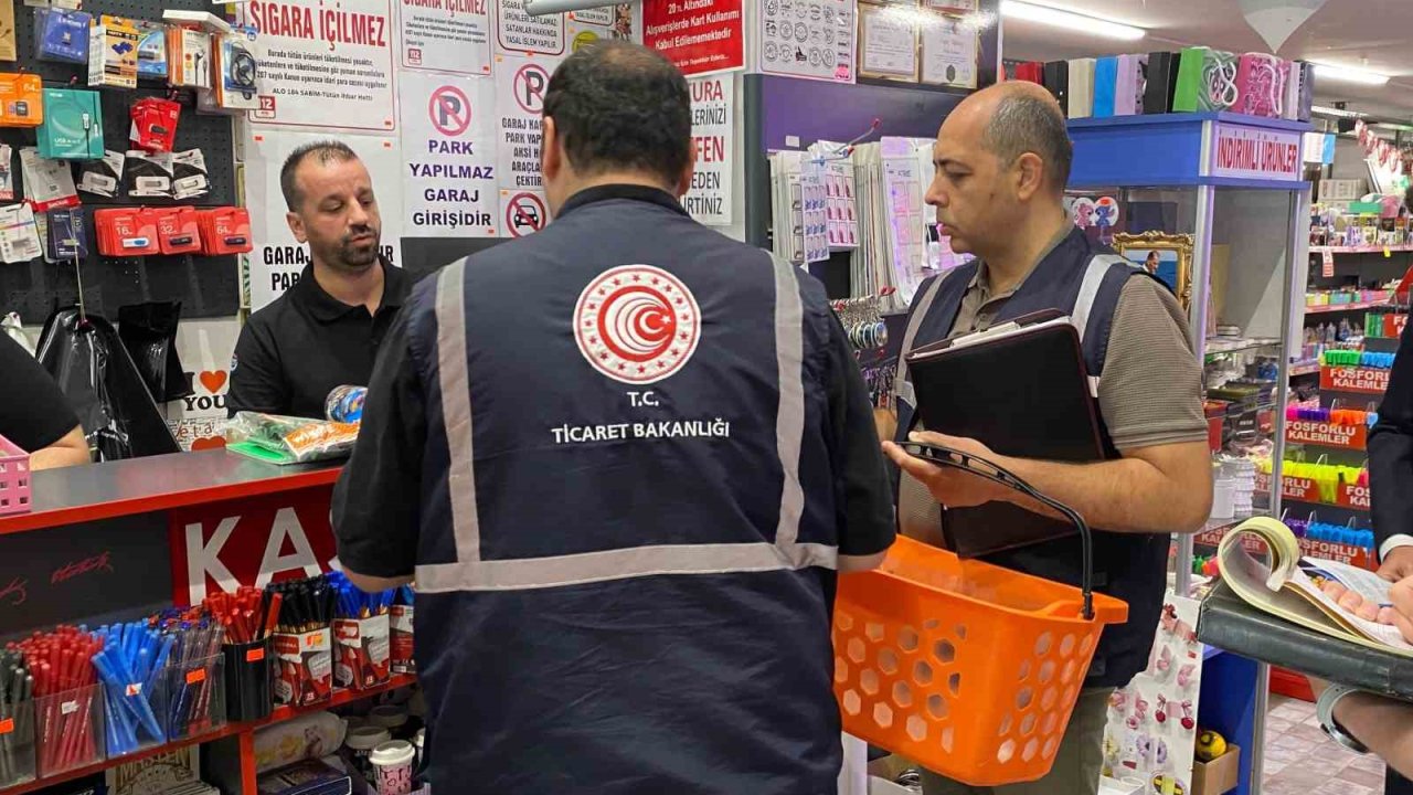 Eskişehir’de okul öncesi kırtasiye sektöründe denetimler sıklaştırıldı