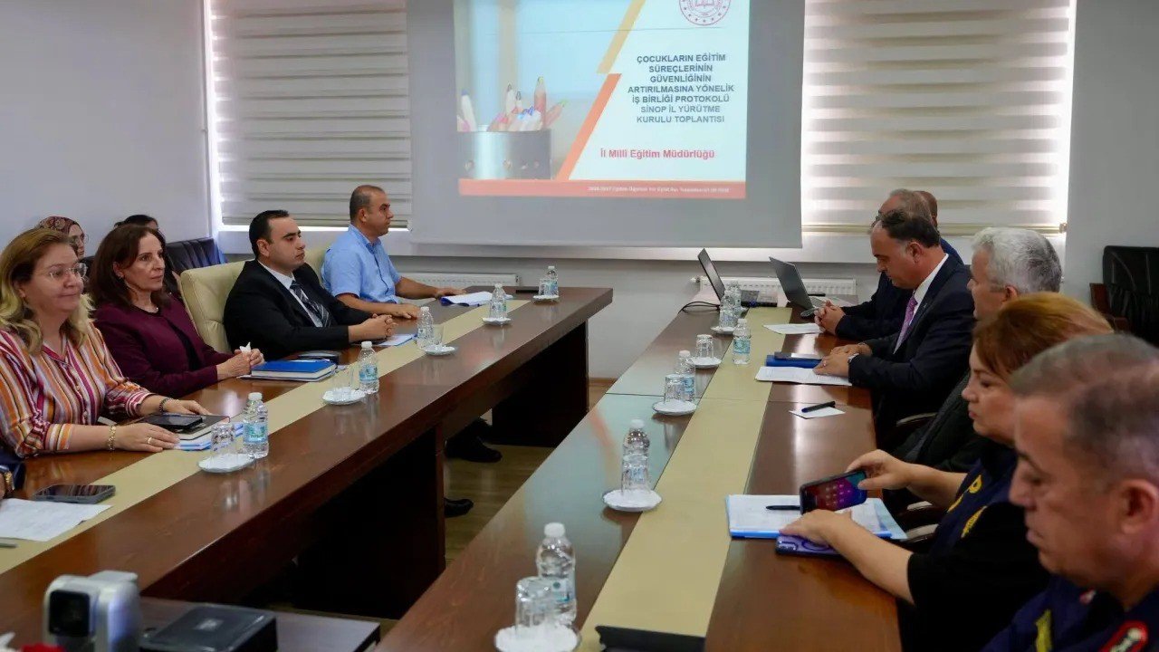 Sinop’ta eğitim güvenliği için kritik toplantı