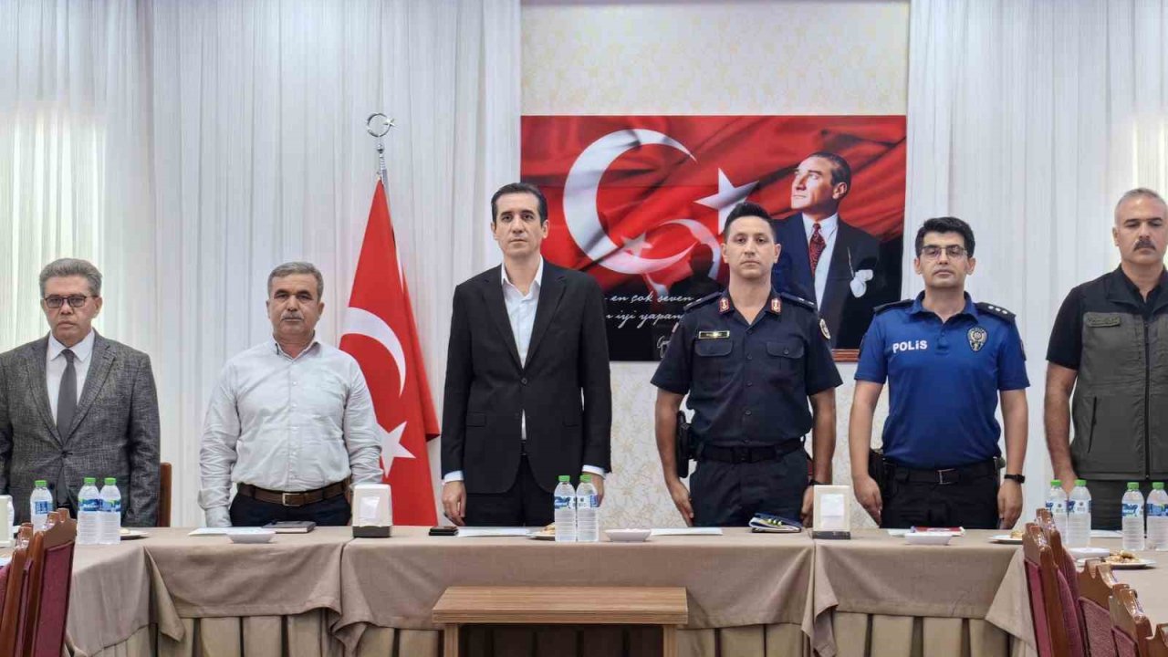 Bozyazı’da okul güvenlik tedbirleri değerlendirildi