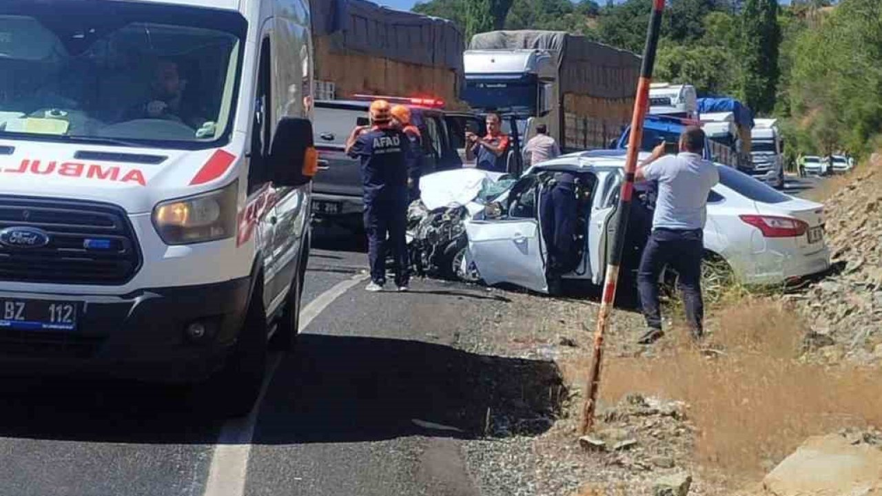 Elazığ’da trafik kazası: 1 yaralı