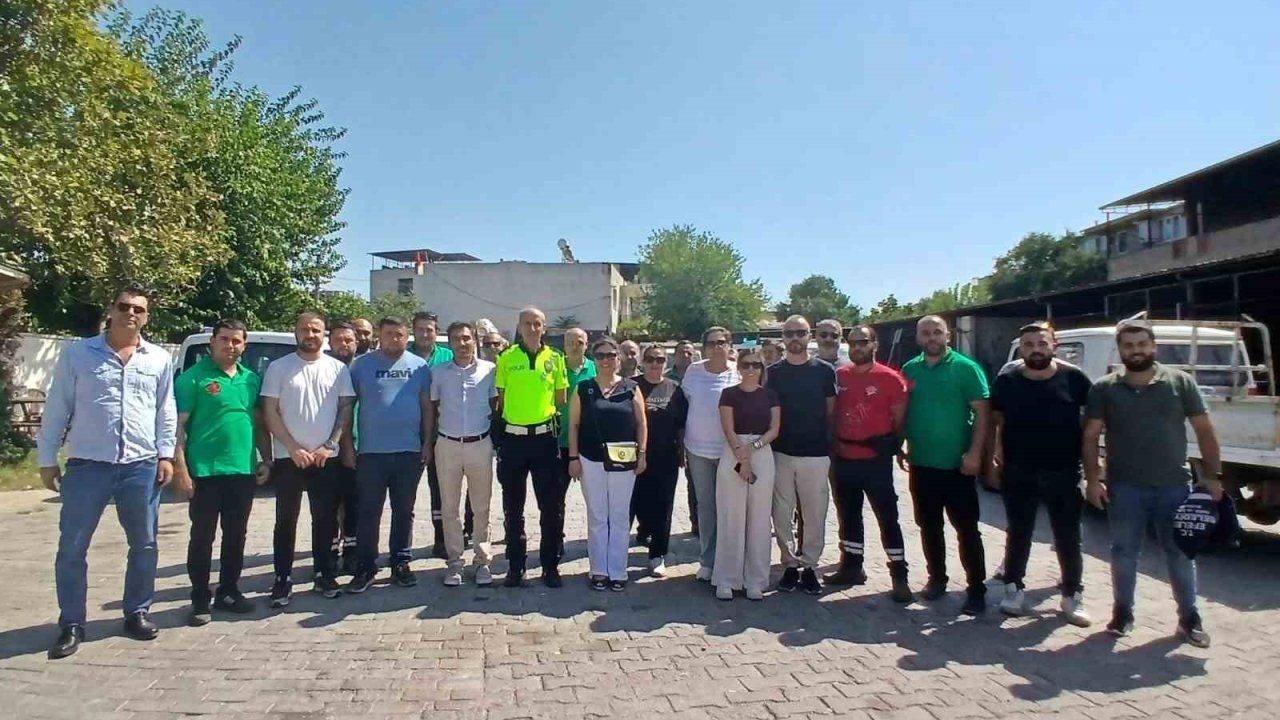 Efeler Belediyesi şoförlerine trafik eğitimi