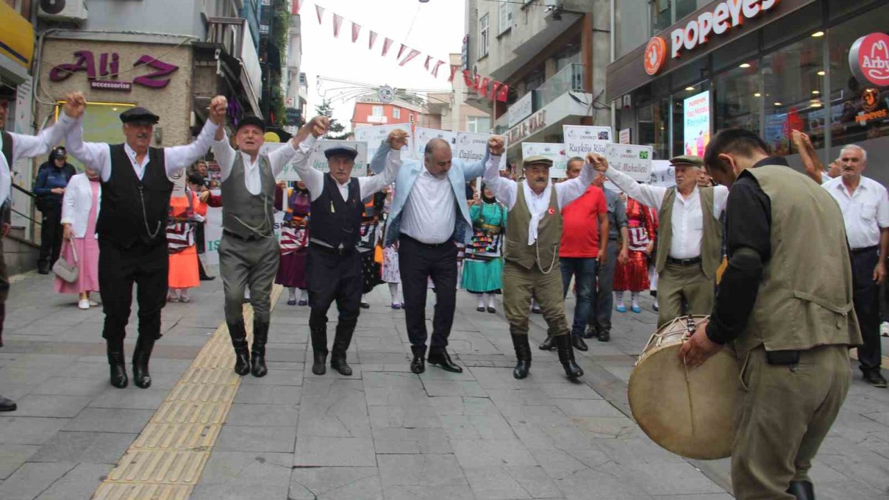 27. Islık Dili Festivali Giresun’da düzenlenen yürüyüşle başladı