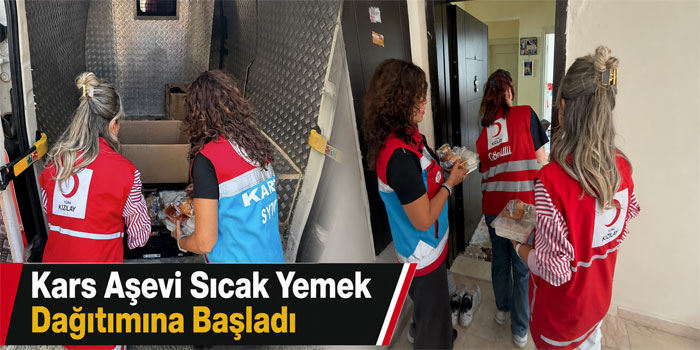 Kars Aşevi Sıcak Yemek Dağıtımına Başladı