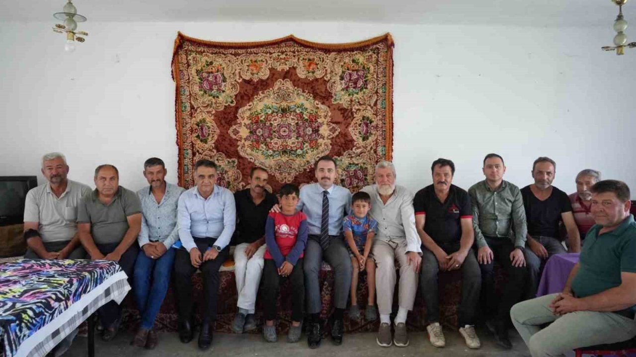 Üzümlü Kaymakamı Hökelekli köy ziyaretlerinde bulundu