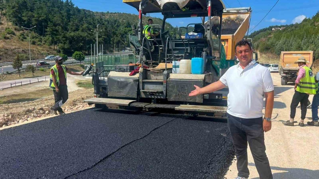Mudanya’da yollar Büyükşehir’le yenileniyor