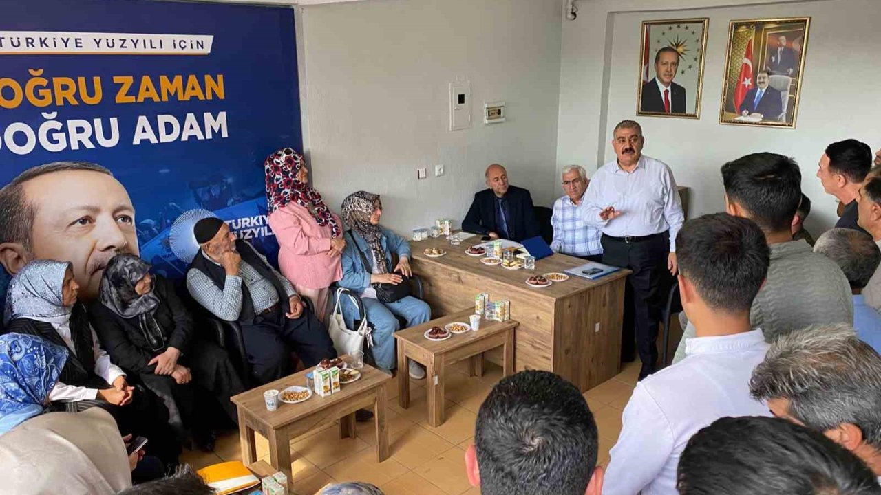 Sahada hizmet, teşkilatta istişare: Palandöken’de birlik ve hizmet vurgusu