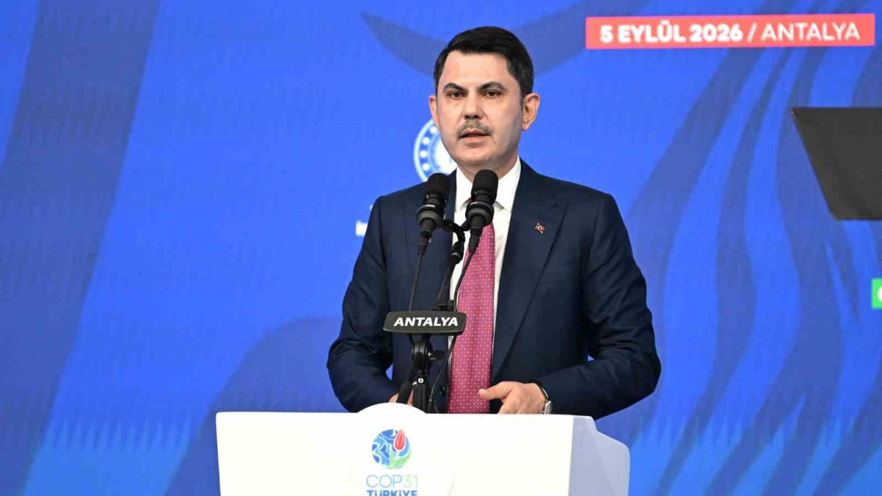 Bakan Kurum’dan COP31 sonrası EXPO alanı açıklaması: "Burası 7 gün 24 saat işleyen, Antalya’ya değer katan bir tesis olacak"