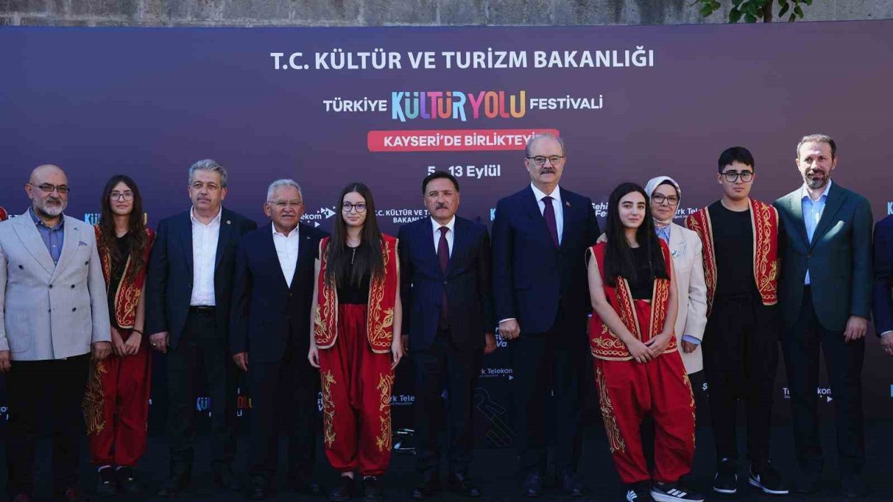Kayseri’de Kültür Yolu heyecanı başladı
