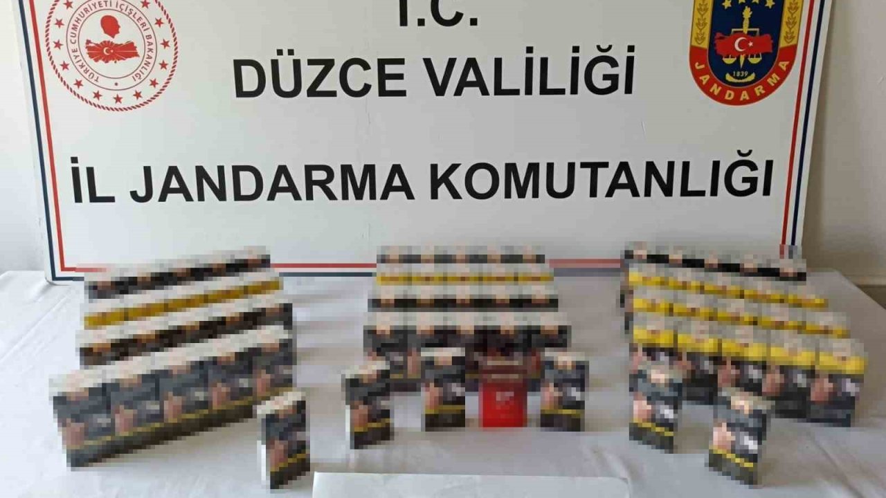 Düzce’de kaçakçılara göz açtırılmıyor