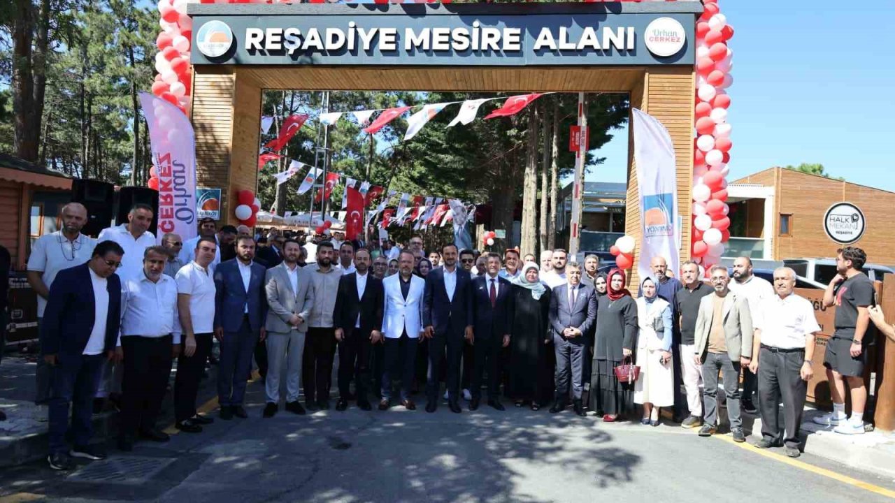 Çekmeköy’de Reşadiye Mesire Alanı törenle hizmete açıldı