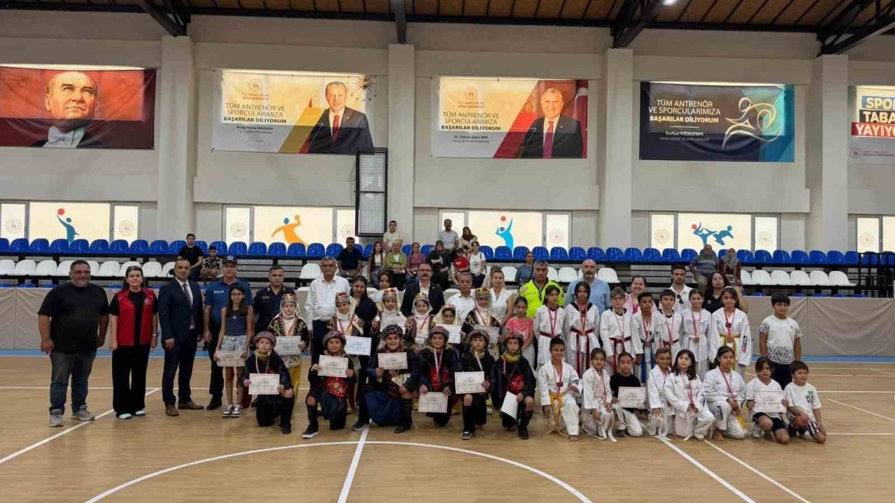 Sultanhisar’da GSB Spor Okulları ve Yaz Kulübü kapanış şenliği düzenlendi