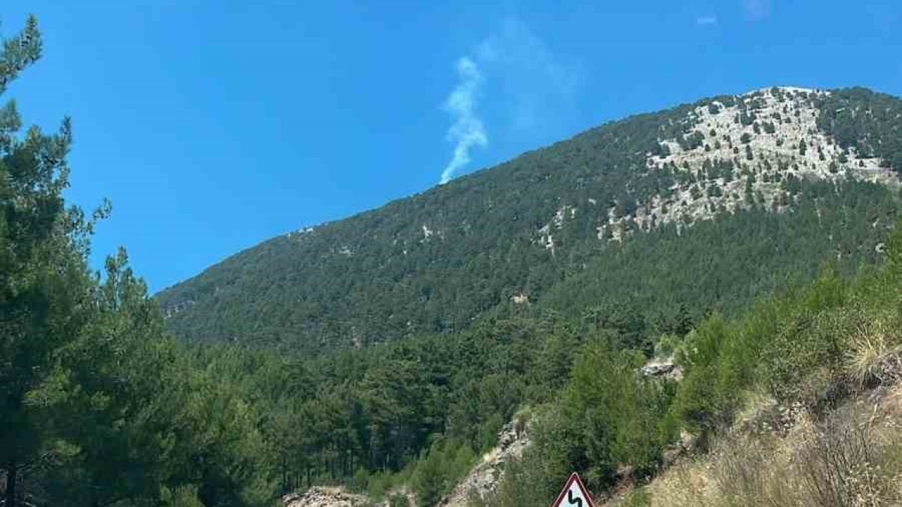 Fethiye’de orman yangını yangını kontrol altına alındı