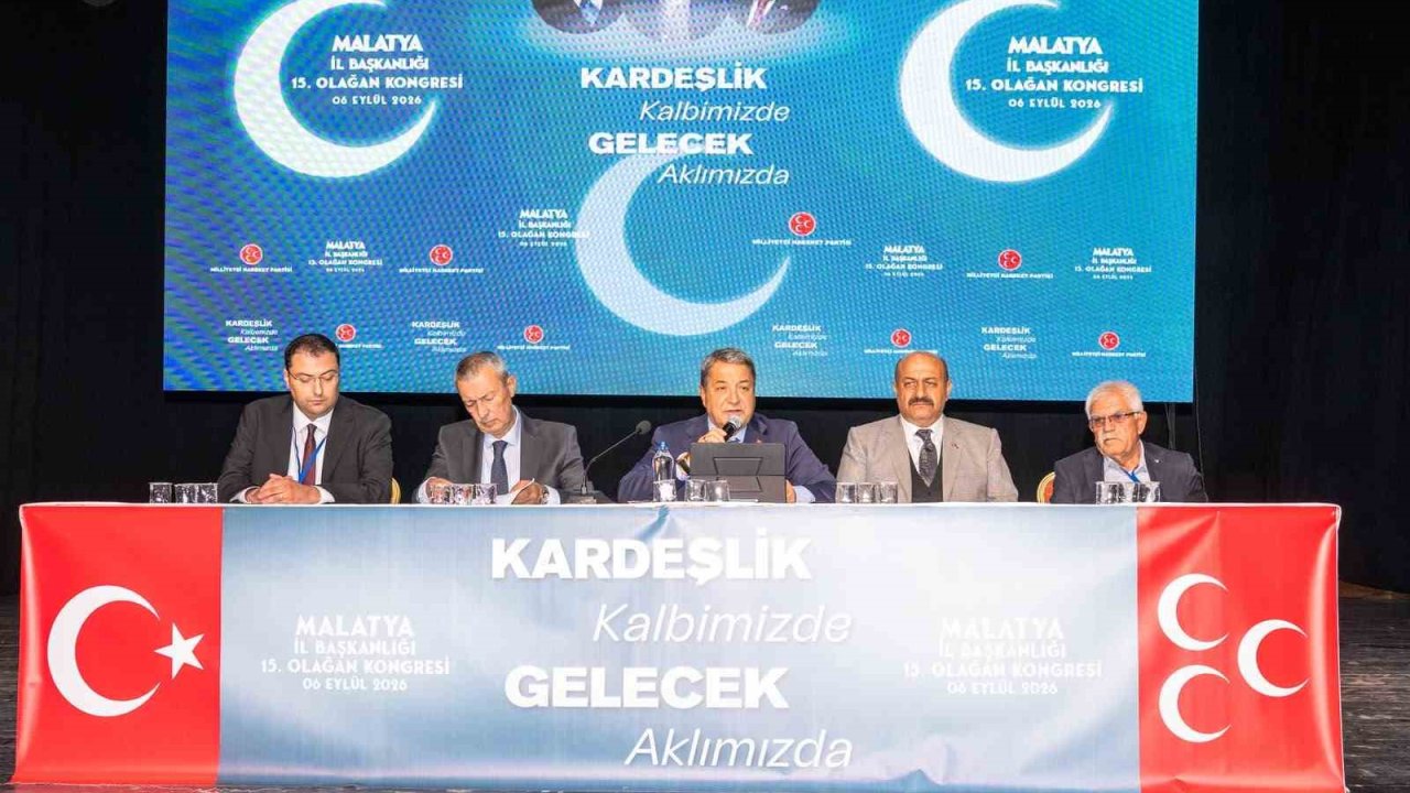 MHP Malatya’da Turgay Şengönül güven tazeledi