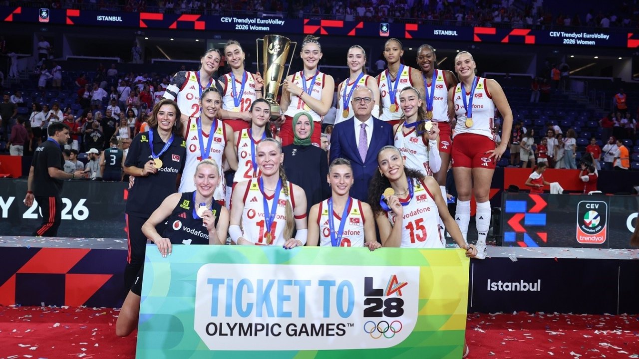 A Milli Kadın Voleybol Takımı, Los Angeles 2028 Olimpiyat Oyunları biletini aldı