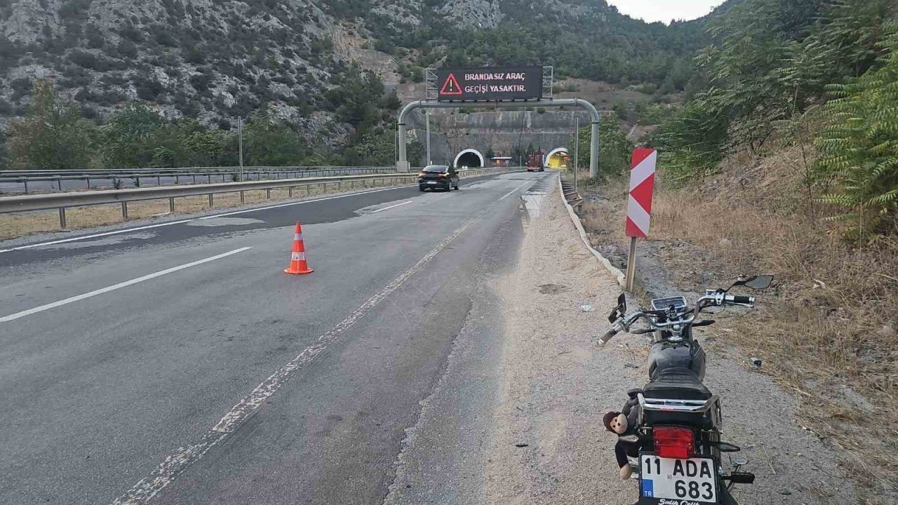 Bilecik’te motosiklet kazası: 1 yaralı