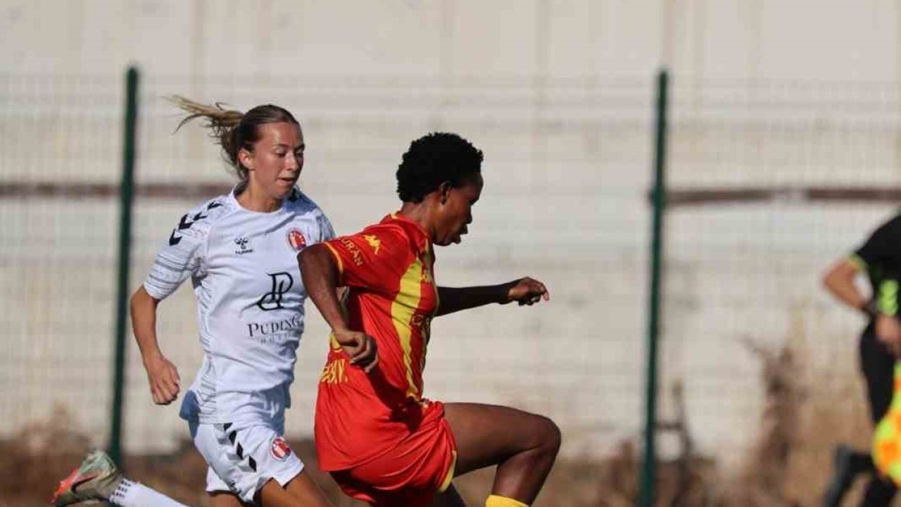 Kayseri Kadın FK, Antalya’dan 1 puanla döndü