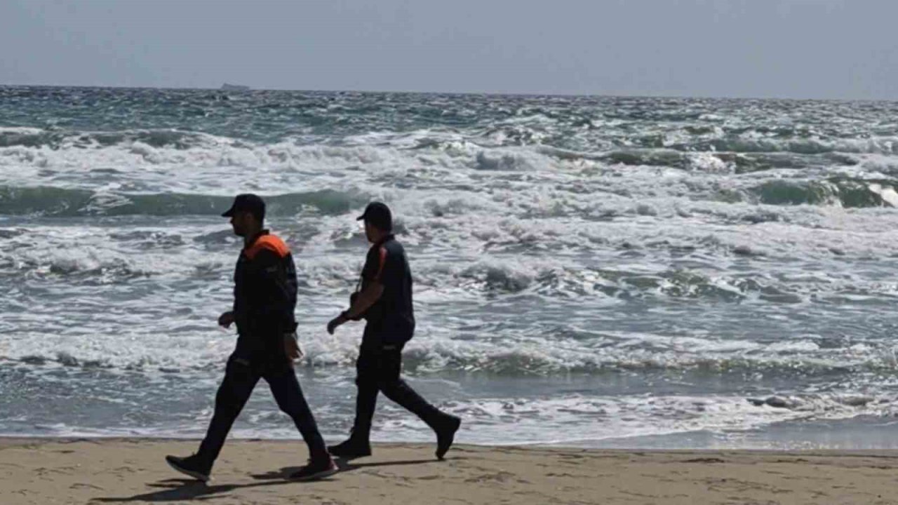 Saray’da deniz keyfine hava engeli