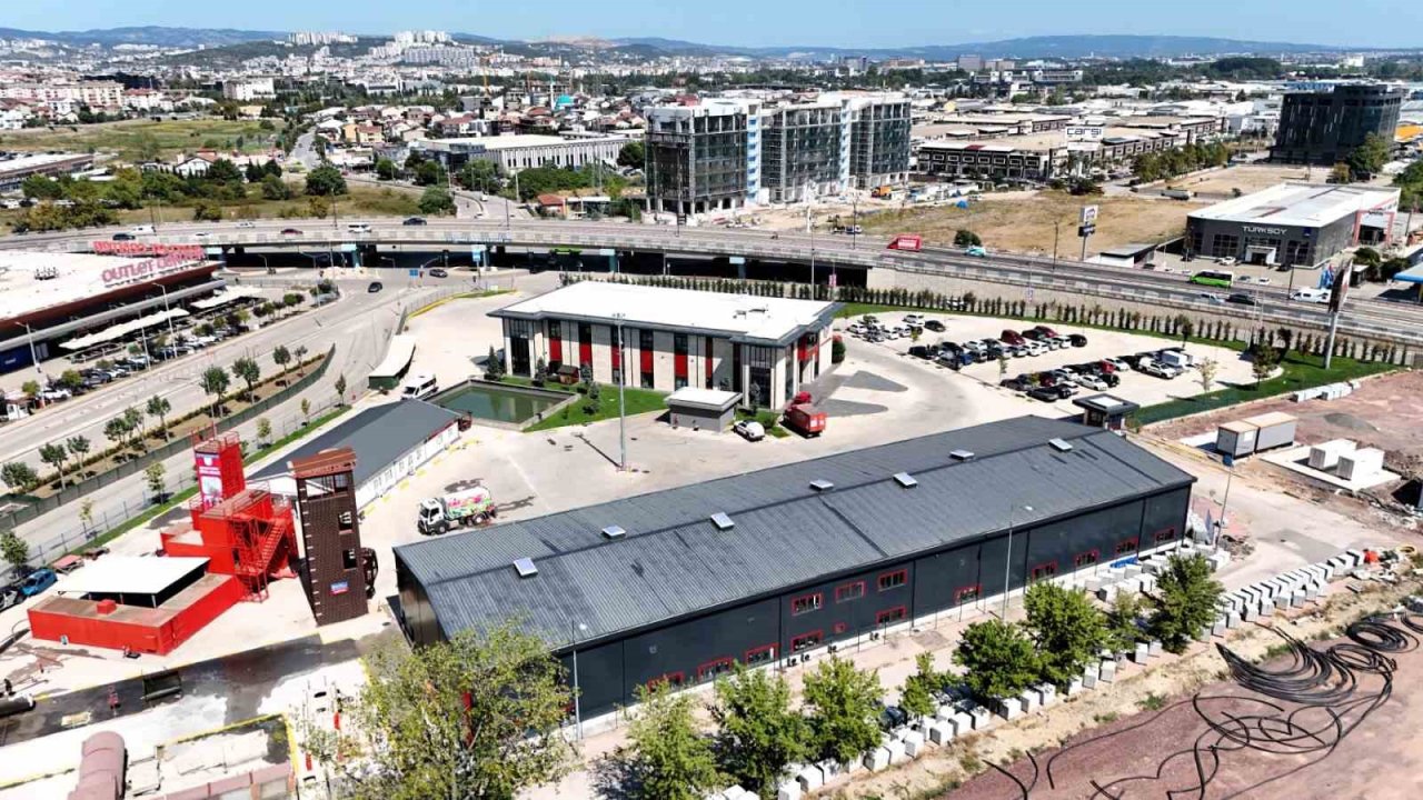 İtfaiyenin kapasitesini artıracak depo binası tamamlandı