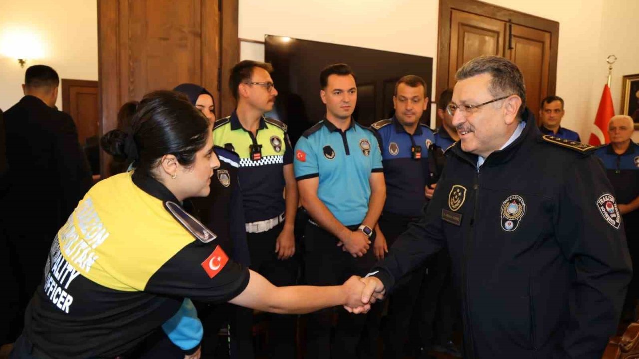 Trabzon’da Zabıta Haftası kutlamaları