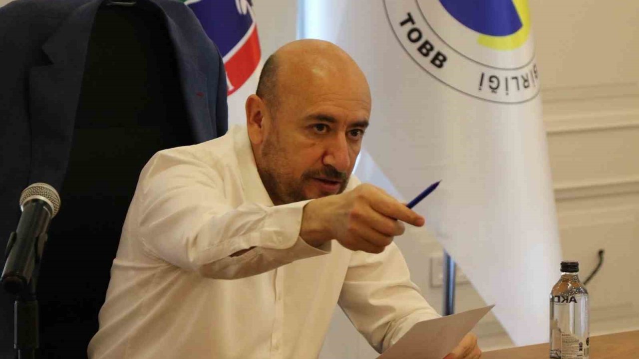 Başkan Ülken: "Sanayideki daralmayı durdurmamız lazım"