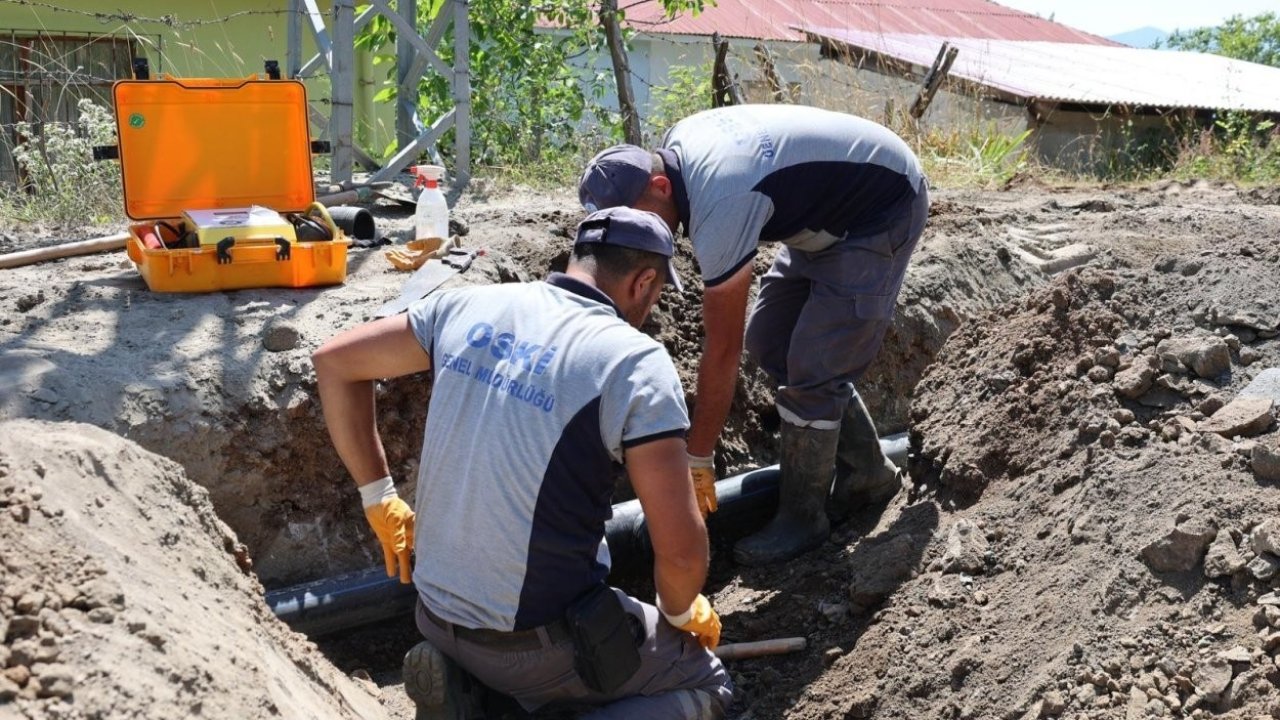Akkuş’ta 250 hanenin içme suyu sorunu çözüldü