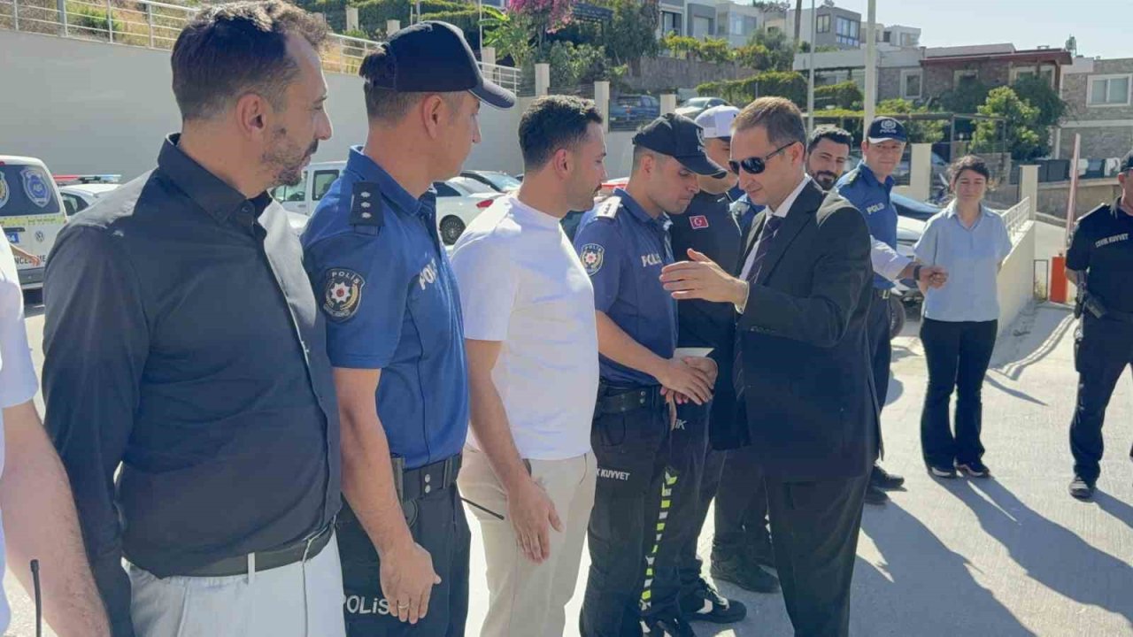 Bodrum Emniyetinde görev değişimi