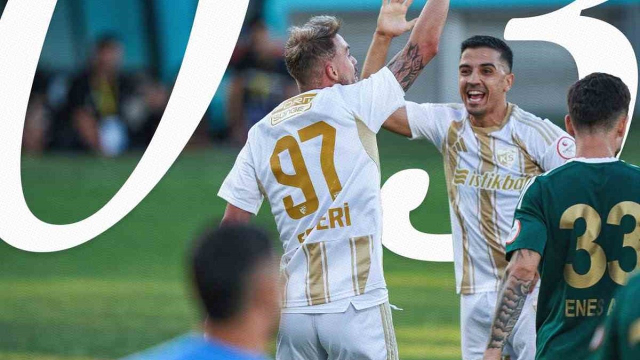 Kayserispor’dan galibiyet açıklaması: "Aynı disiplin ve kararlılıkla yolumuza devam edeceğiz"
