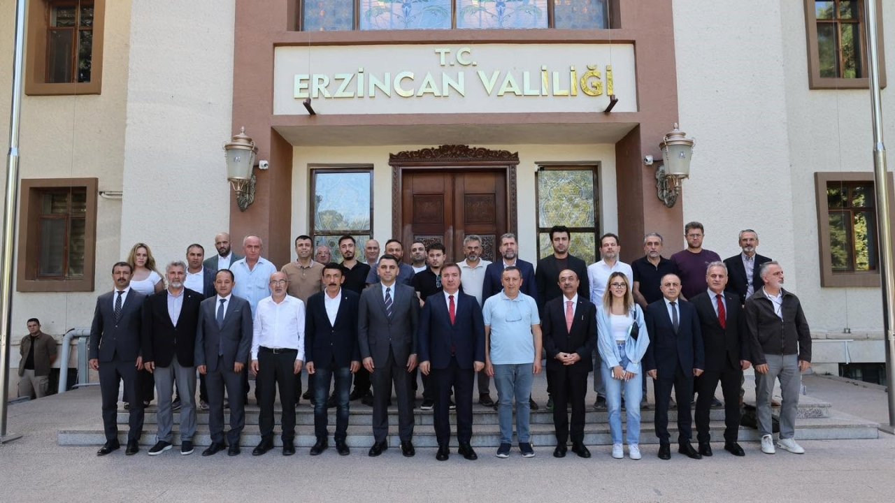Erzincan’da turizm ve konaklama sektörü değerlendirildi