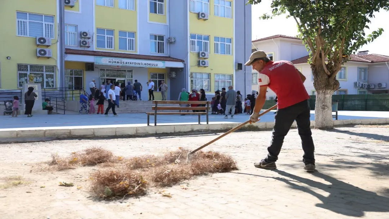 İncirliova’da okullar yeni eğitim yılına hazırlanıyor