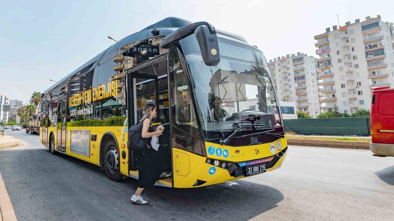 Mersin’de elektrikli otobüs dönemi: Vatandaşlardan tam not
