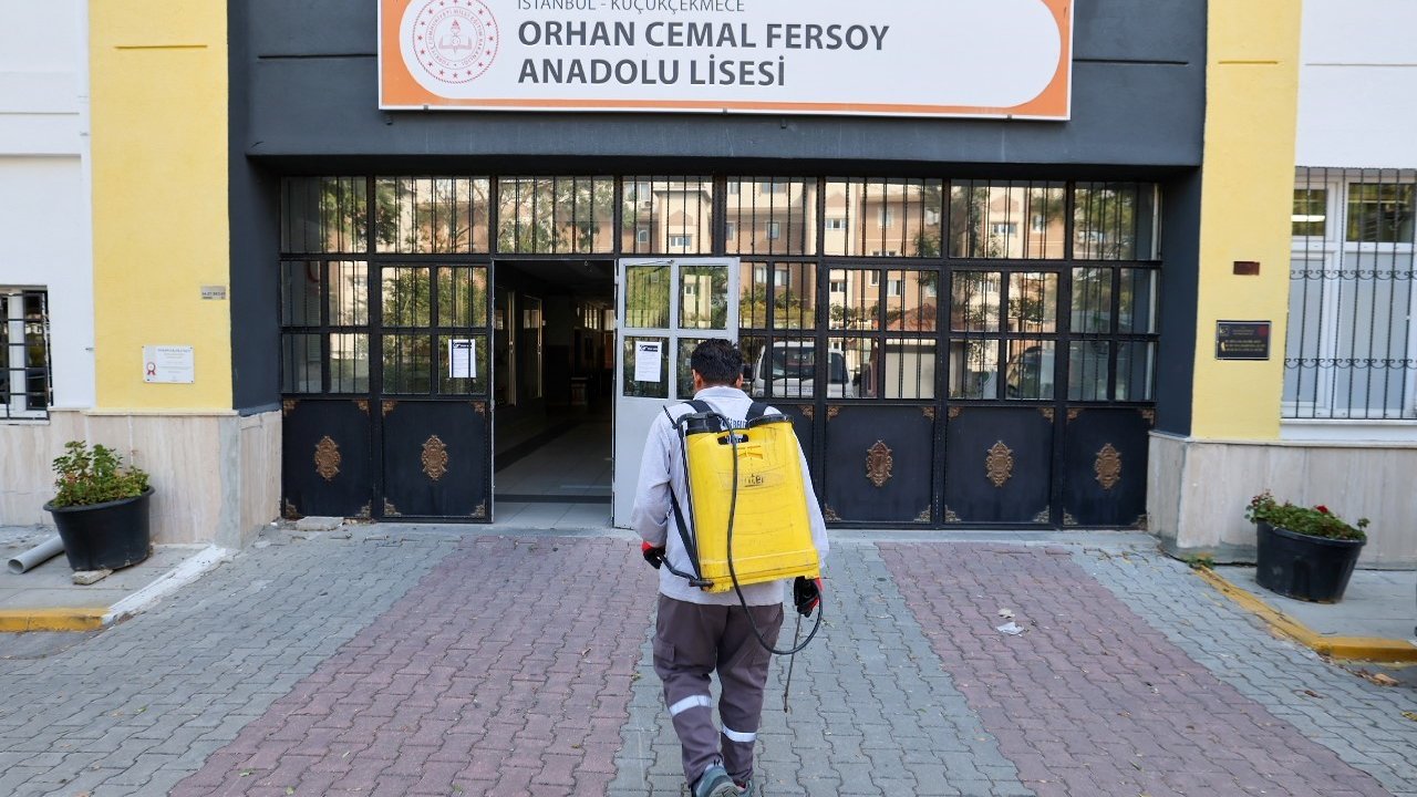 Küçükçekmece’deki okullar yeni döneme hazır