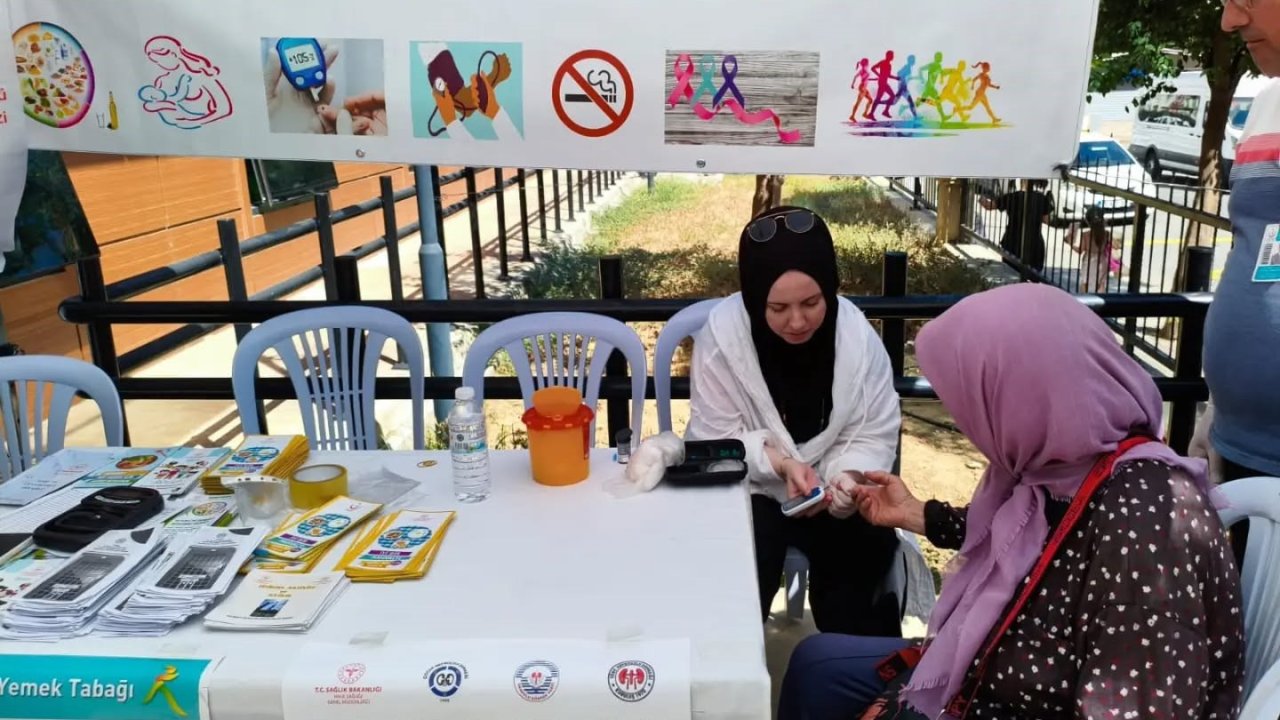 Nazilli’de vatandaşların sağlık karnesi çıkarıldı