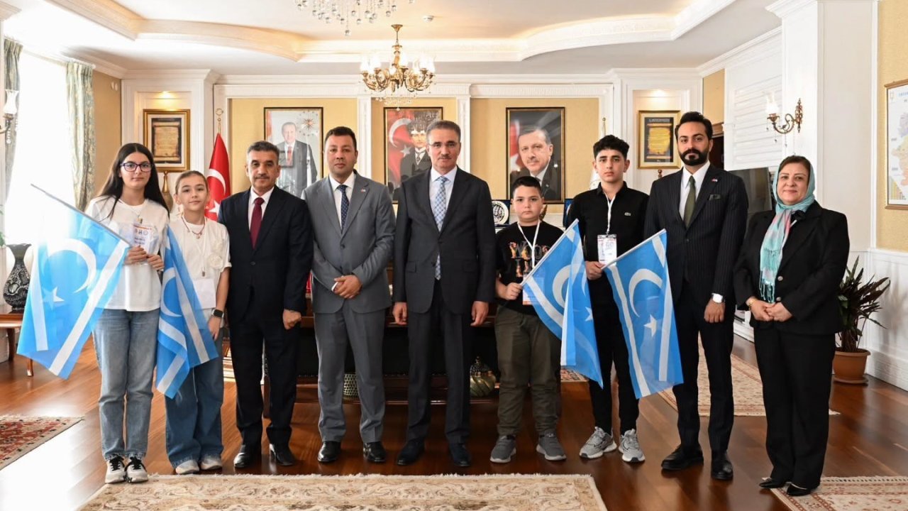 Türkmeneli Heyetinden Vali Baruş’a ziyaret