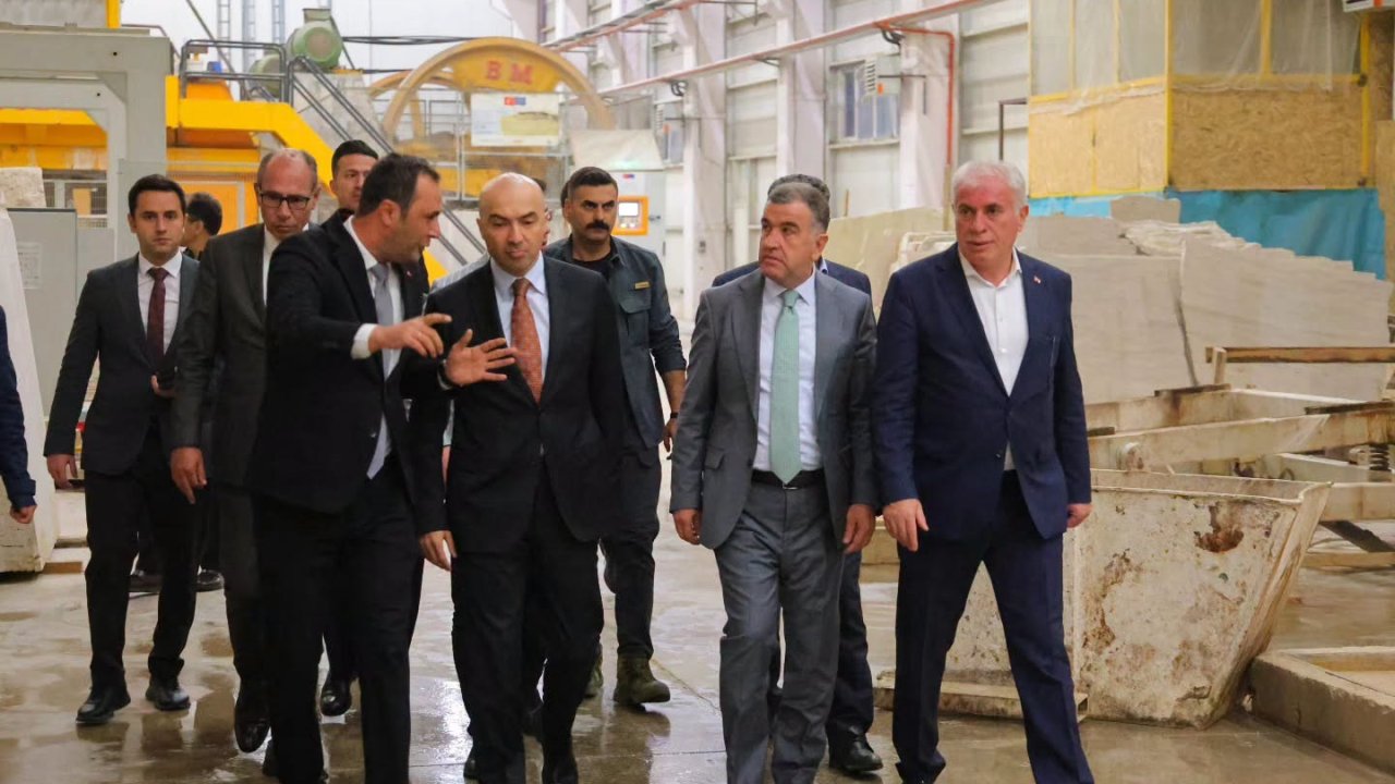 Bayburt’ta doğal taş sektörüne yönelik yatırımlar ele alındı