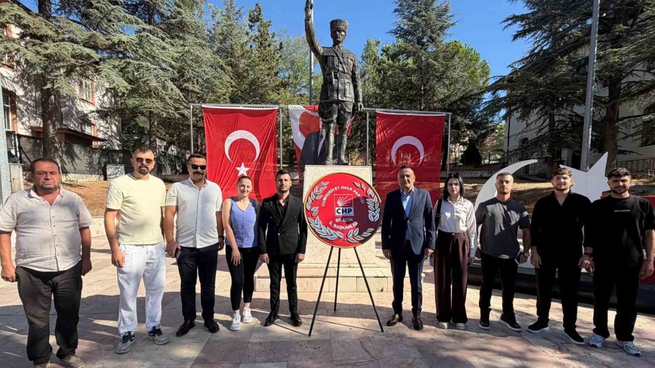 Bilecik’te CHP’nin kuruluş yıl dönümünü kutlandı