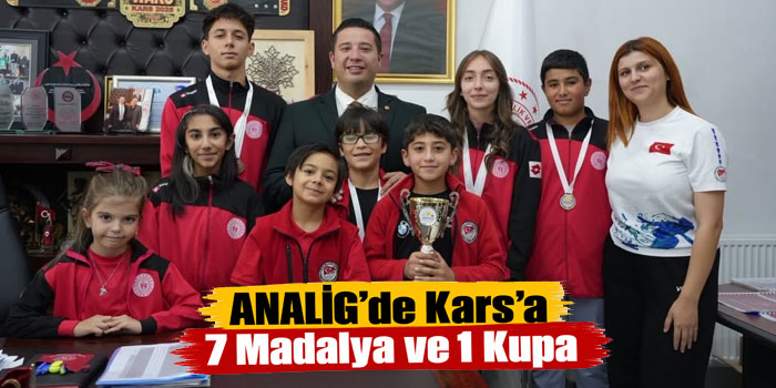 Karslı Sporculardan ANALİG’de 7 Madalya ve 1 Kupa