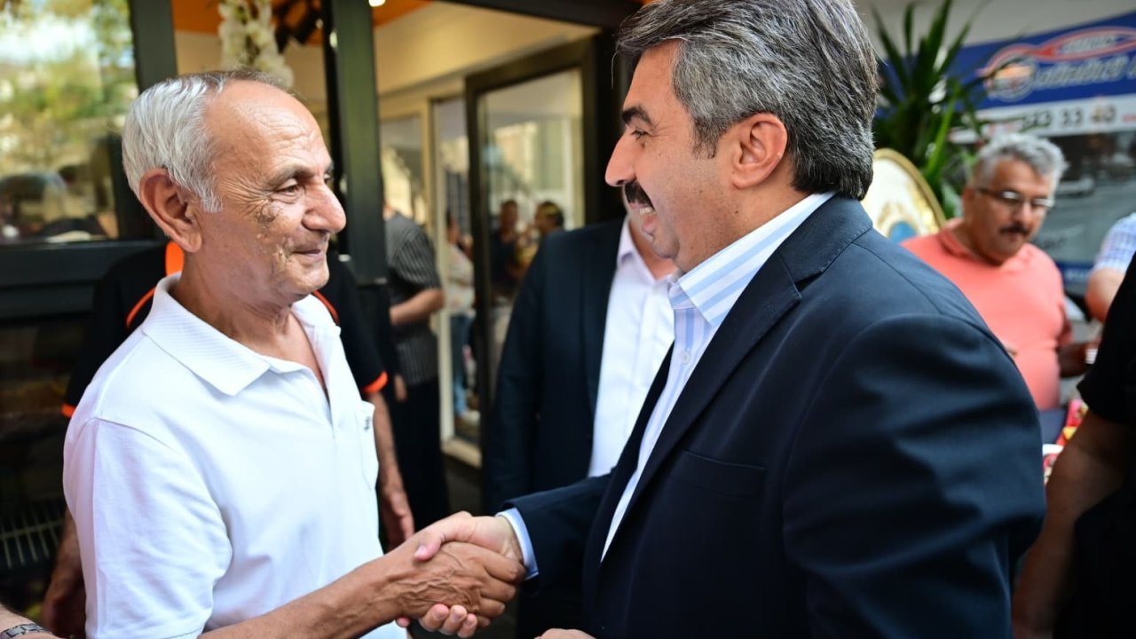 Başkan Oktay Yılmaz’dan esnaf ziyareti