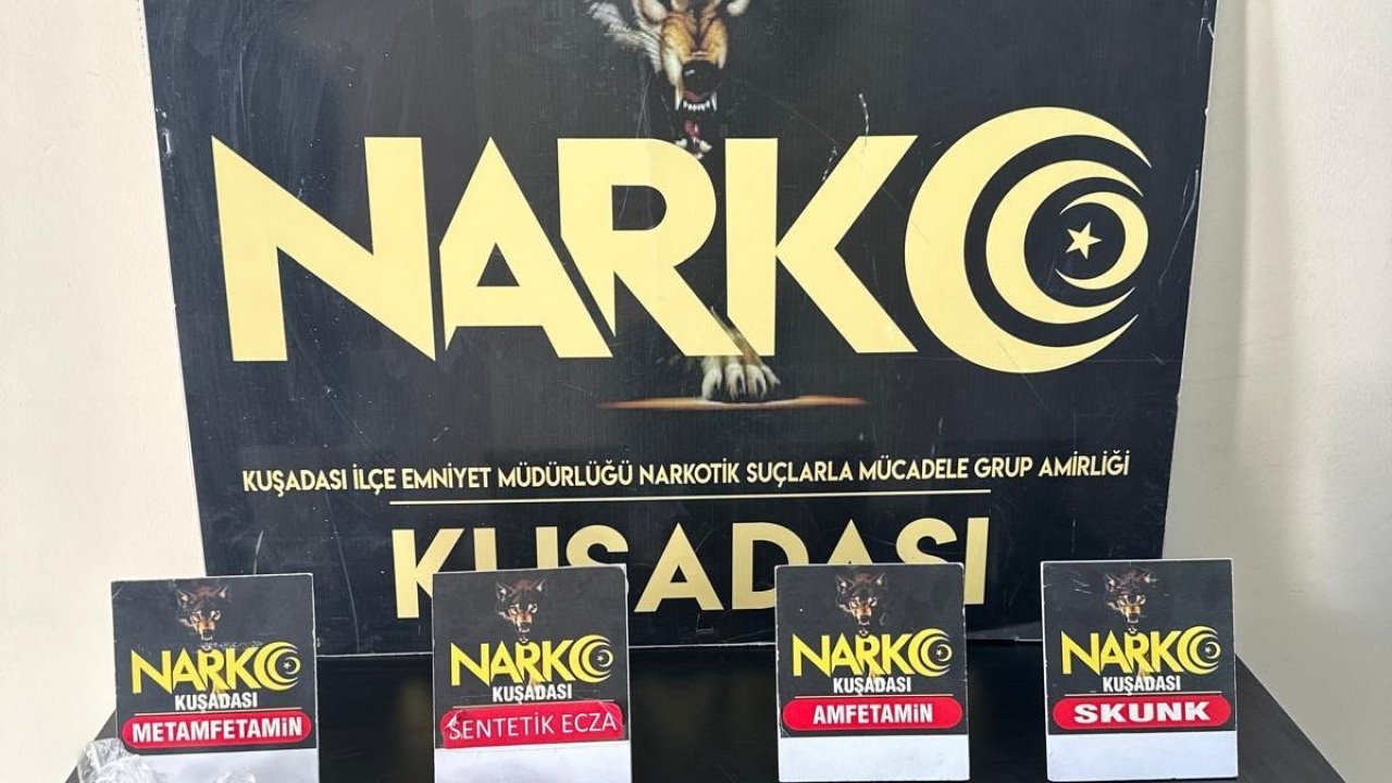 Kuşadası’nda uyuşturucu operasyonu: 2 tutuklama