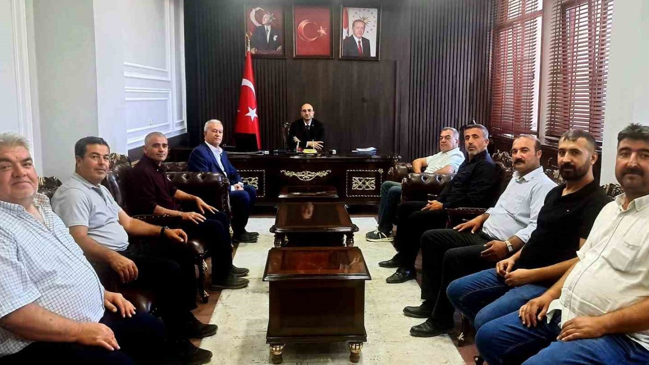 Altun’dan, Kaymakam Ceylan’a hayırlı olsun ziyareti