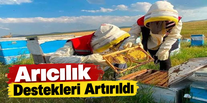 Karslı Arıcı ve Üreticilere Destek Artışı