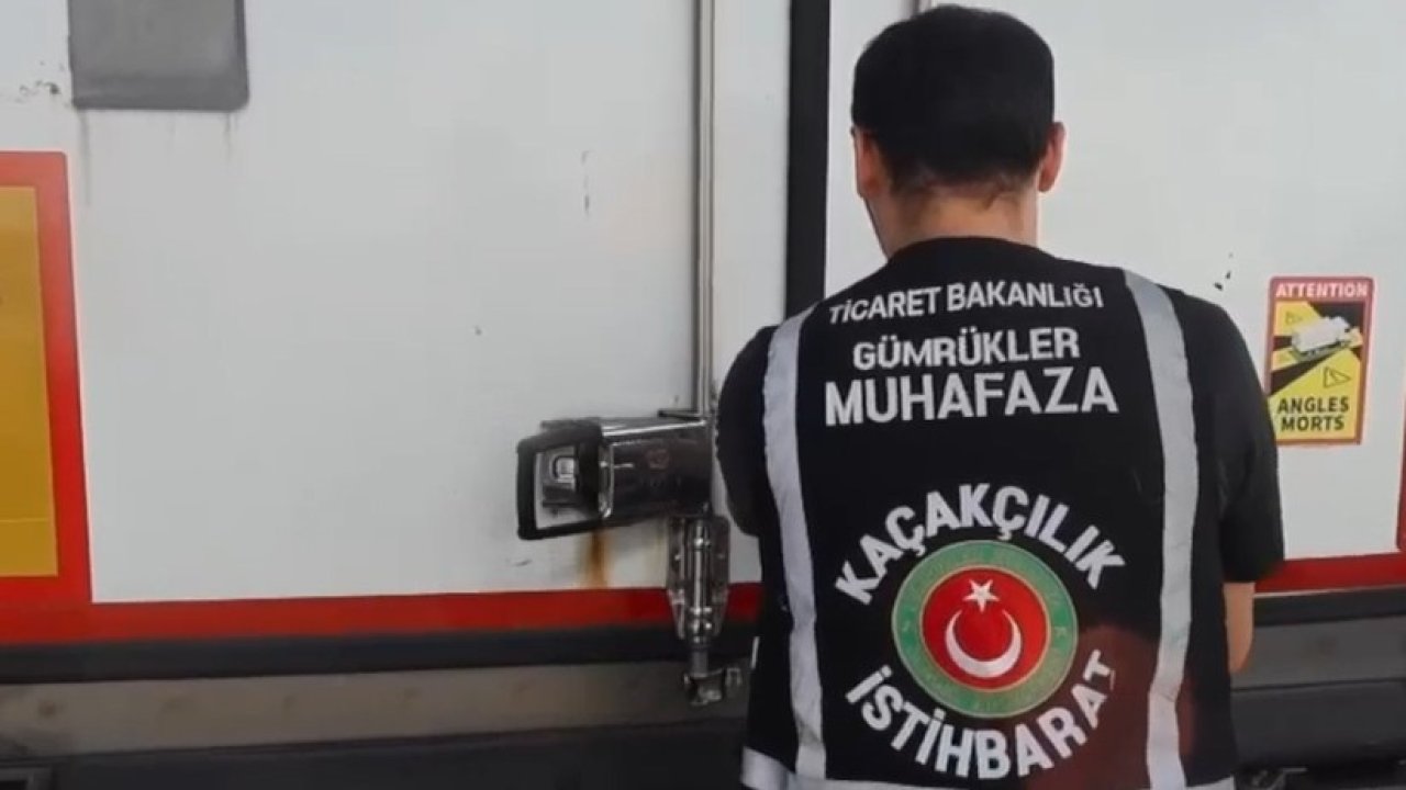 Kapıkule Gümrük Kapısı’nda 79 bin adet kaçak ürün ele geçirildi
