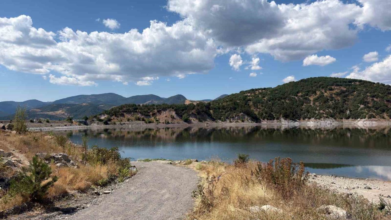 Ankara’da barajların güncel durumu dron ile görüntülendi