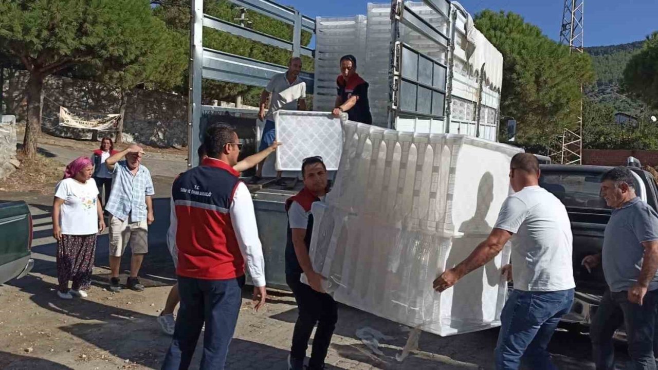 Söke’de incir üreticilerine yüzde 50 hibeli kerevet desteği
